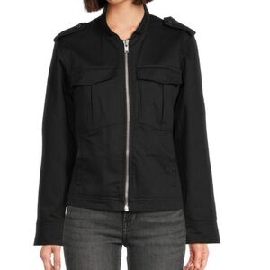 Zadig & Voltaire Classic Black Utility Jacket